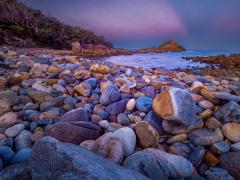 Last Light Rocky Beach - Erith French